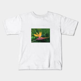 Bird of Paradise Hawaii Kids T-Shirt